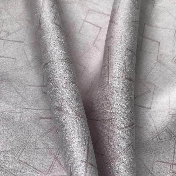 embossed air layer suede fabric