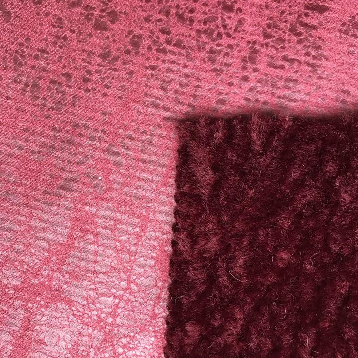 Faux Suede With Fleece Fabric